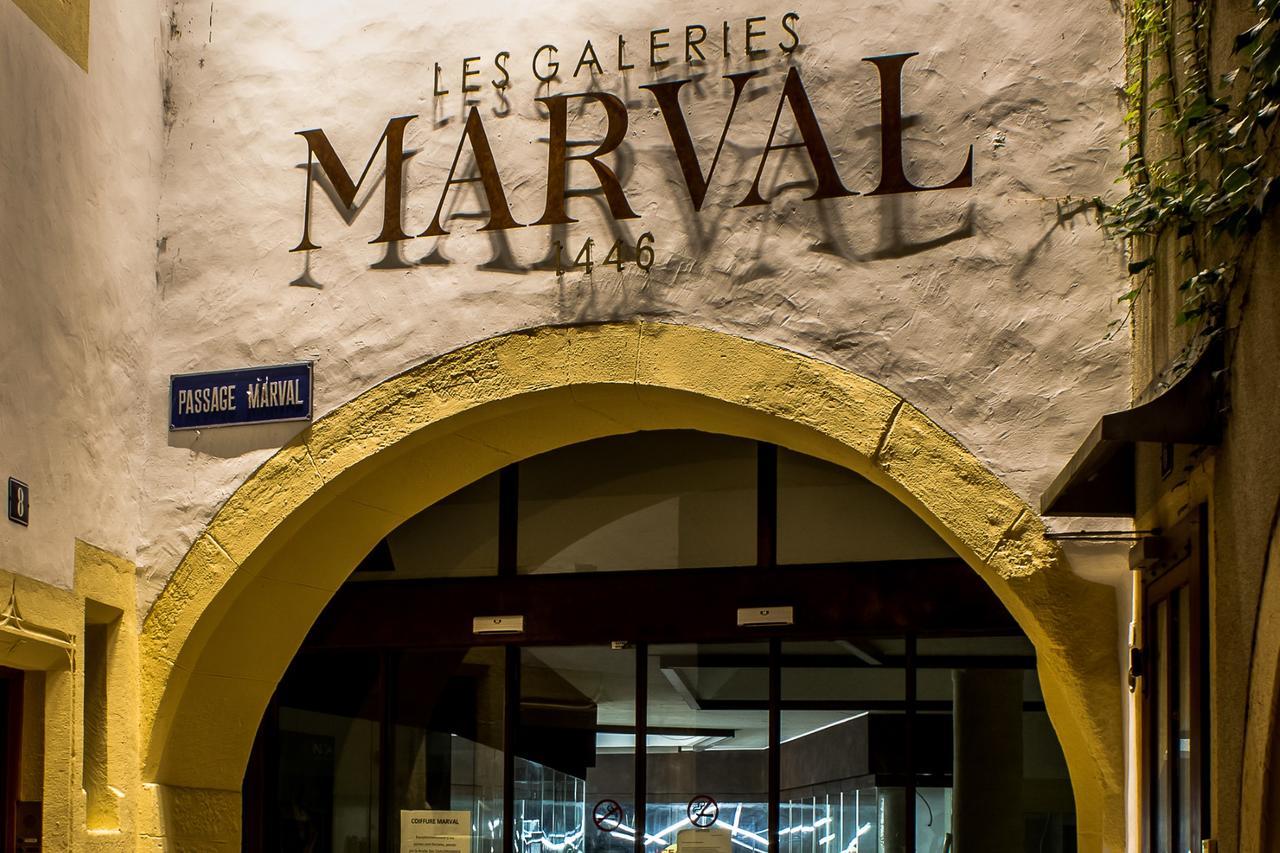 Aparthotel Les Galeries Marval Neuchâtel Exterior foto
